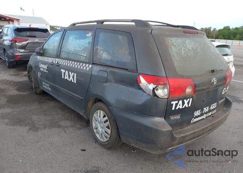 2009 Toyota Sienna Ce из США, поврежденный, VIN 5TDZK23C89S264029